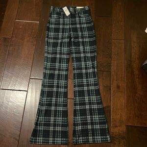 NWT american eagle plaid pants